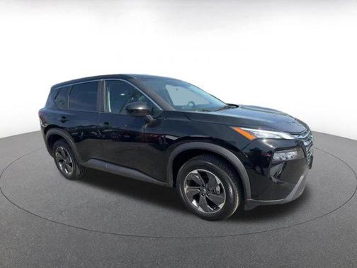 Super Black 2025 Nissan Rogue SV