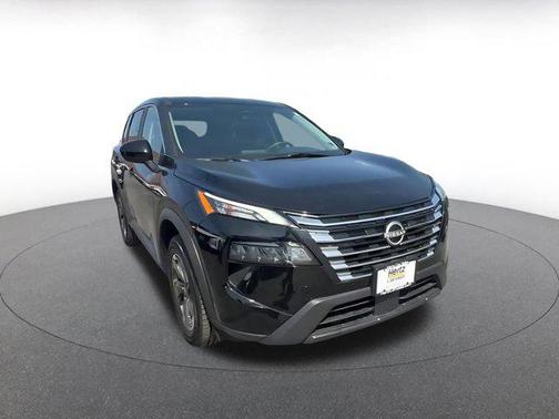 Super Black 2025 Nissan Rogue SV