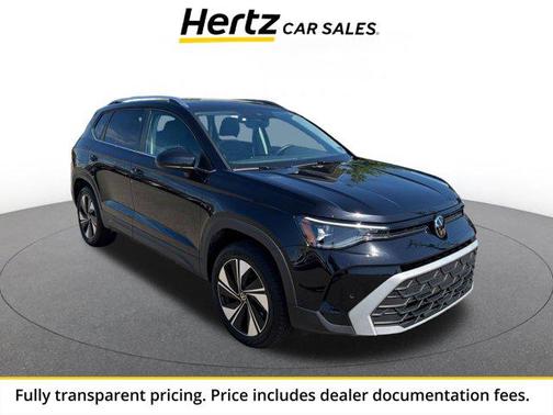 Deep Black Pearl 2025 Volkswagen Taos 1.5T SE