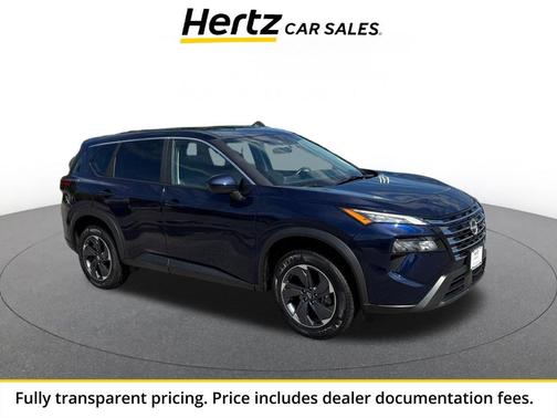 Deep Ocean Blue Pearl 2025 Nissan Rogue SV