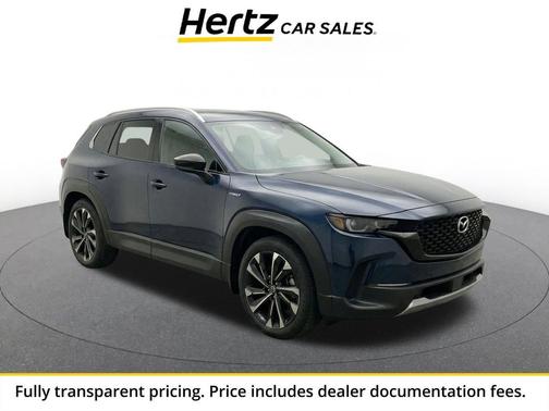Ingot Blue Metallic 2025 Mazda CX-50 Hybrid Premium Plus Package