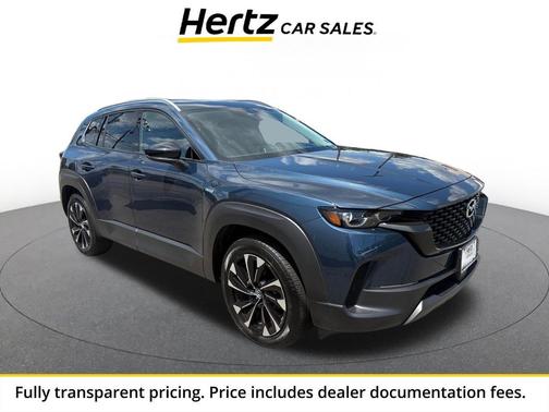 Ingot Blue Metallic 2025 Mazda CX-50 Hybrid Premium Plus Package