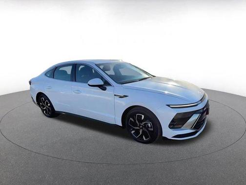 Serenity White 2025 Hyundai SONATA SEL