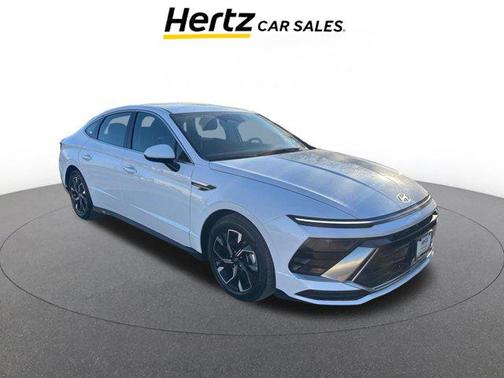 Serenity White 2025 Hyundai SONATA SEL