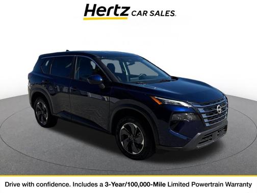 Deep Ocean Blue Pearl 2025 Nissan Rogue SV