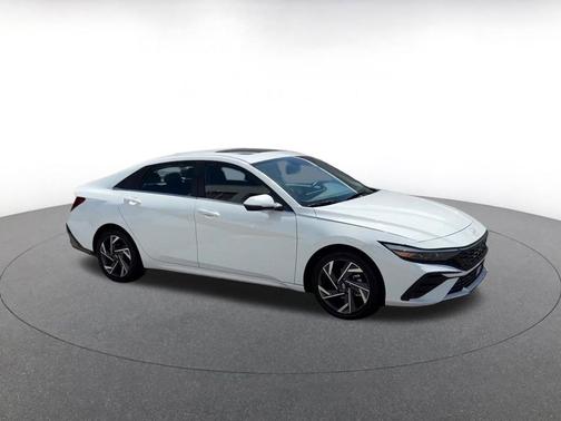 Serenity White 2025 Hyundai ELANTRA Limited