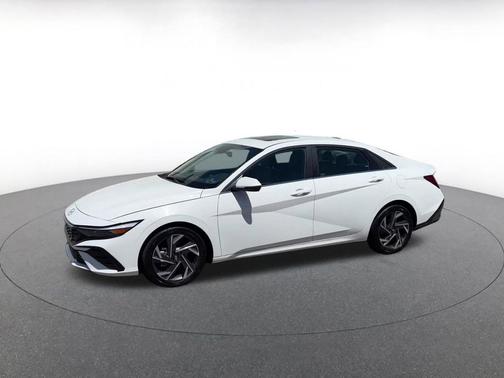 Serenity White 2025 Hyundai ELANTRA Limited