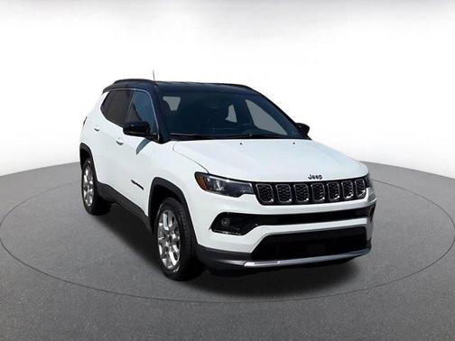 Bright White Clearcoat 2025 Jeep Compass Limited