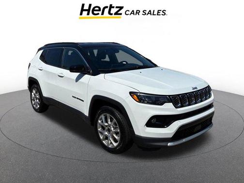 Bright White Clearcoat 2025 Jeep Compass Limited