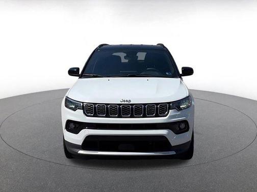 Bright White Clearcoat 2025 Jeep Compass Limited