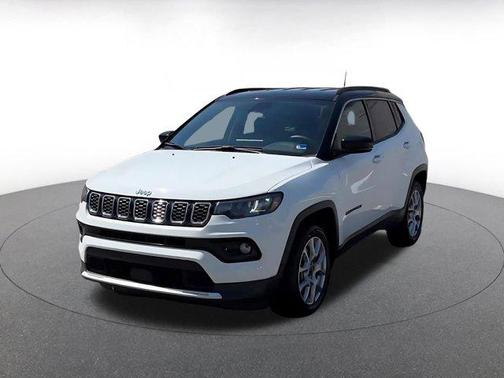 Bright White Clearcoat 2025 Jeep Compass Limited