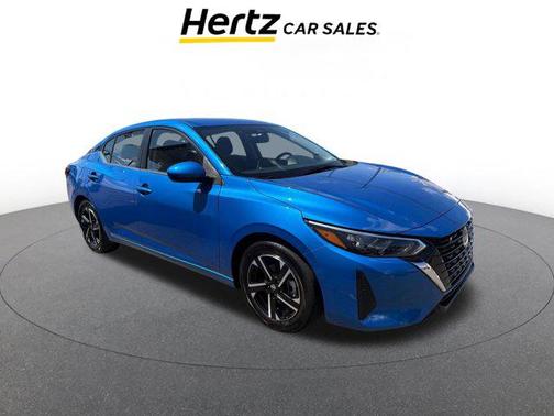 Electric Blue Metallic 2025 Nissan Sentra SV