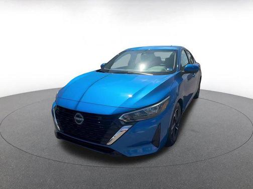 Electric Blue Metallic 2025 Nissan Sentra SV