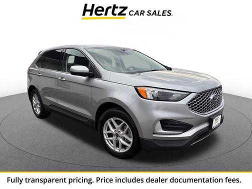 Iconic Silver Metallic 2024 Ford Edge SEL