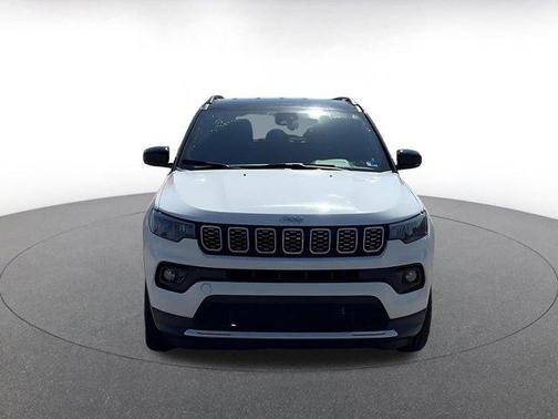Bright White Clearcoat 2025 Jeep Compass Limited