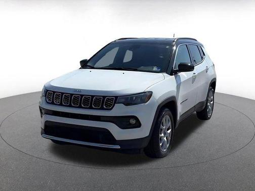 Bright White Clearcoat 2025 Jeep Compass Limited