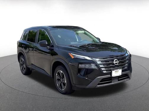 Super Black 2025 Nissan Rogue SV