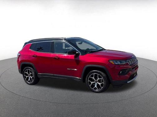 Red Hot Pearlcoat 2025 Jeep Compass Limited