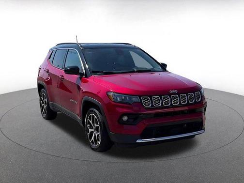 Red Hot Pearlcoat 2025 Jeep Compass Limited