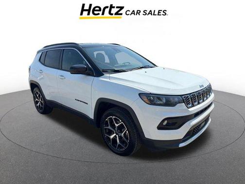 Bright White Clearcoat 2025 Jeep Compass Limited