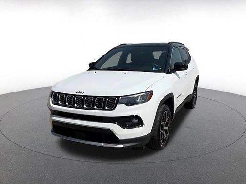 Bright White Clearcoat 2025 Jeep Compass Limited