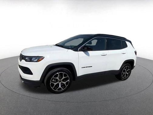 Bright White Clearcoat 2025 Jeep Compass Limited