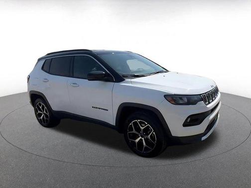 Bright White Clearcoat 2025 Jeep Compass Limited