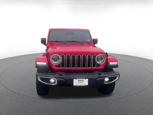 Firecracker Red Clearcoat 2025 Jeep Wrangler 4-Door Sahara 4x4