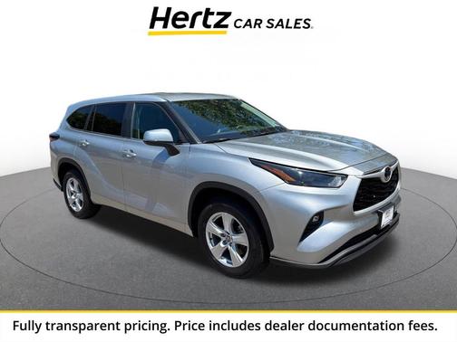Celestial Silver Metallic 2025 Toyota Highlander LE