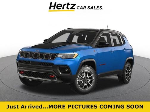 Hydro Blue Pearlcoat 2025 Jeep Compass Trailhawk