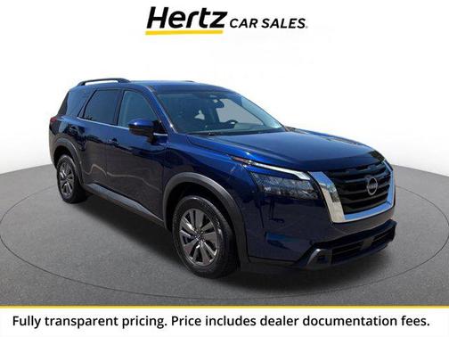 Deep Ocean Blue Pearl 2025 Nissan Pathfinder SV 4WD