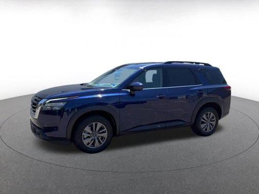 Deep Ocean Blue Pearl 2025 Nissan Pathfinder SV 4WD