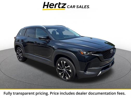 Jet Black Mica 2025 Mazda CX-50 Hybrid Premium Plus Package