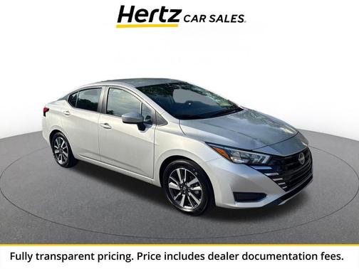 Brilliant Silver Metallic 2025 Nissan Versa 1.6 SV