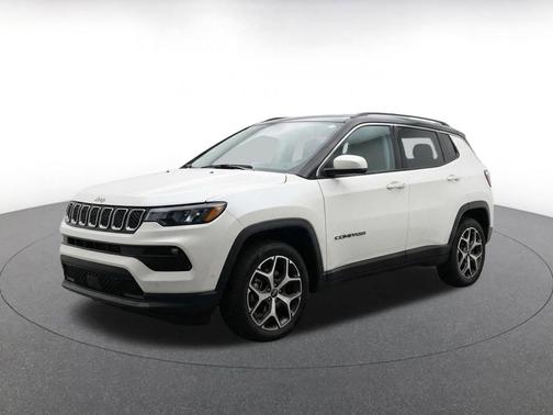 Bright White Clearcoat 2025 Jeep Compass Limited