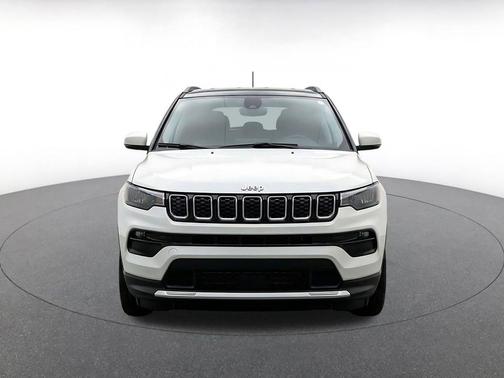 Bright White Clearcoat 2025 Jeep Compass Limited