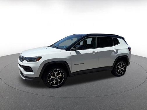 Bright White Clearcoat 2025 Jeep Compass Limited