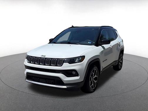 Bright White Clearcoat 2025 Jeep Compass Limited
