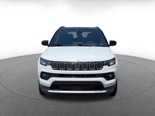 Bright White Clearcoat 2025 Jeep Compass Limited