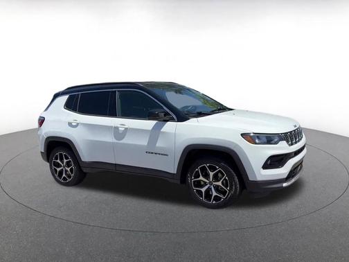 Bright White Clearcoat 2025 Jeep Compass Limited