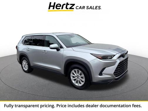 Celestial Silver Metallic 2025 Toyota Grand Highlander XLE