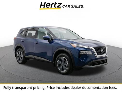 Deep Ocean Blue Pearl 2025 Nissan Rogue SV