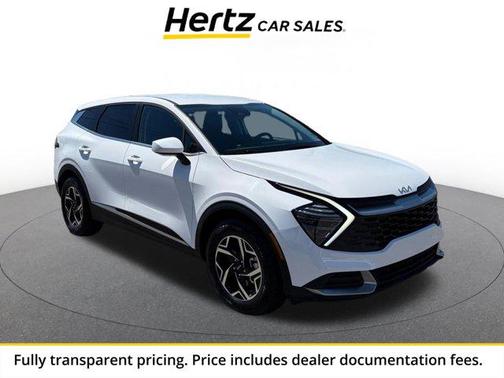 Glacial White Pearl 2025 Kia Sportage LX