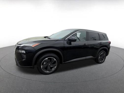 Super Black 2025 Nissan Rogue SV