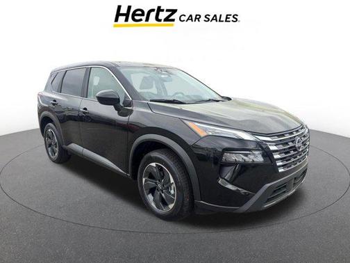 Super Black 2025 Nissan Rogue SV