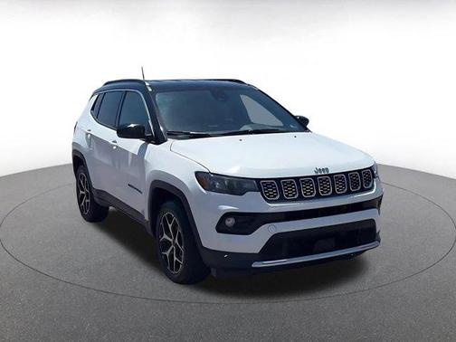 Bright White Clearcoat 2025 Jeep Compass Limited