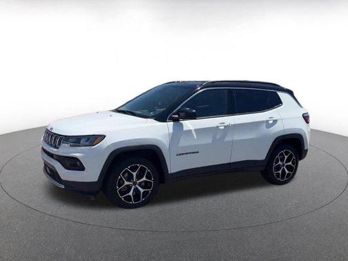 Bright White Clearcoat 2025 Jeep Compass Limited