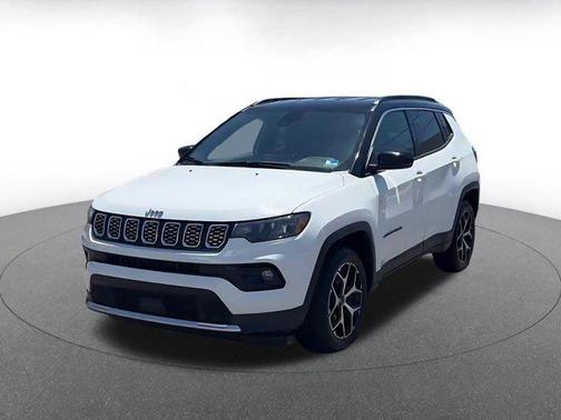 Bright White Clearcoat 2025 Jeep Compass Limited
