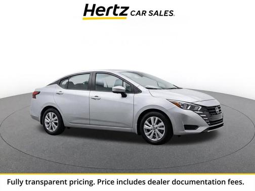 Brilliant Silver Metallic 2025 Nissan Versa 1.6 SV
