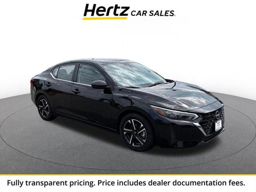 Super Black 2025 Nissan Sentra SV